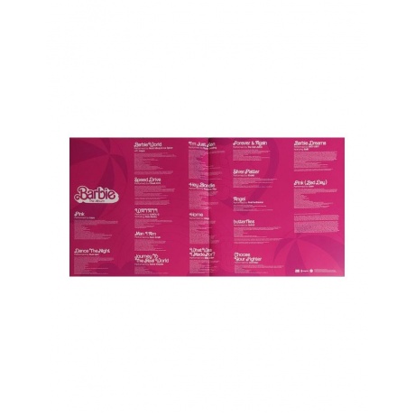 0075678613548, Виниловая пластинка OST, Barbie: The Album (Various Artists) (coloured) - фото 9