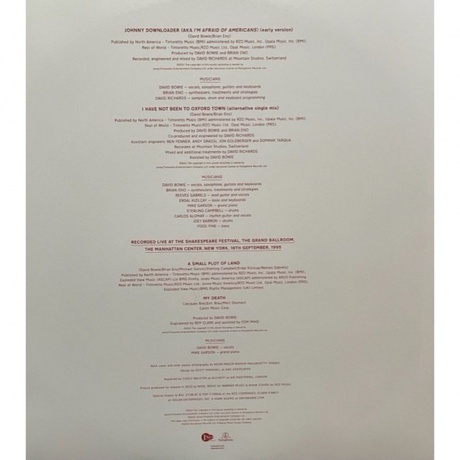 David Bowie - Brilliant Adventure (EP) (0190296670510) виниловая пластинка - фото 6