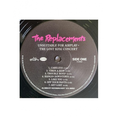 Виниловая пластинка Replacements, The, Unsuitable For Airplay (0603497842308) - фото 6