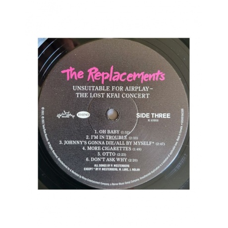Виниловая пластинка Replacements, The, Unsuitable For Airplay (0603497842308) - фото 8