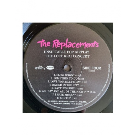 Виниловая пластинка Replacements, The, Unsuitable For Airplay (0603497842308) - фото 9