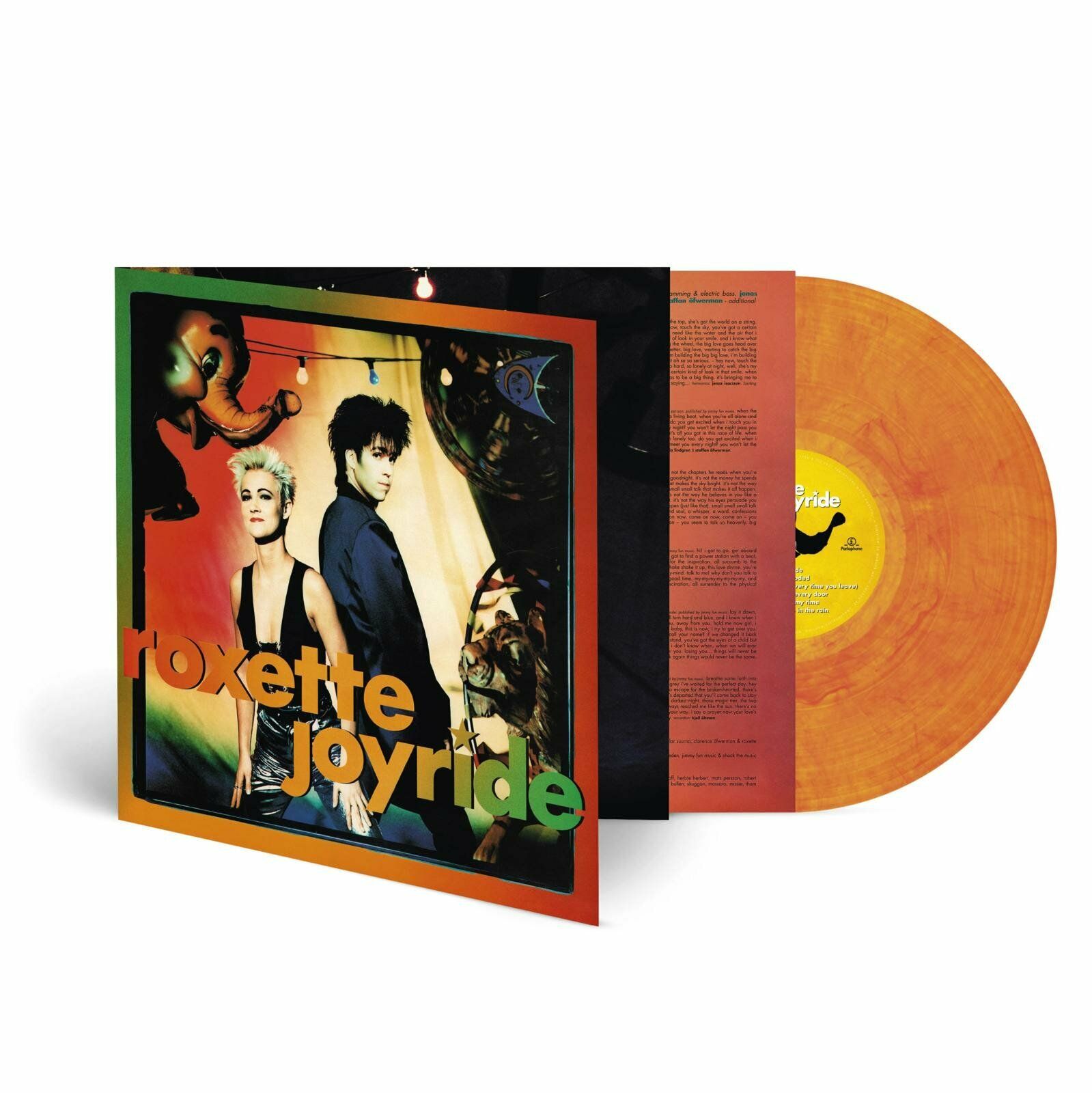 Виниловая пластинка Roxette, Joyride (coloured) (5054197107177) roxette – joyride transparent orange marbled