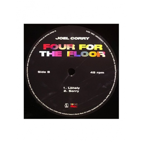 Виниловая пластинка Corry, Joel, Four For The Floor EP (V12) (0190295058807) - фото 3