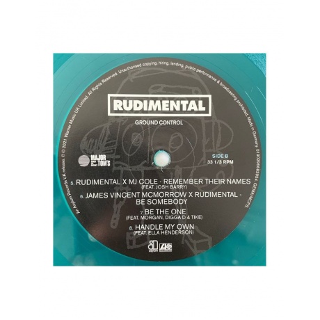 Виниловая пластинка Rudimental, Ground Control (coloured) (0190296683954) - фото 6