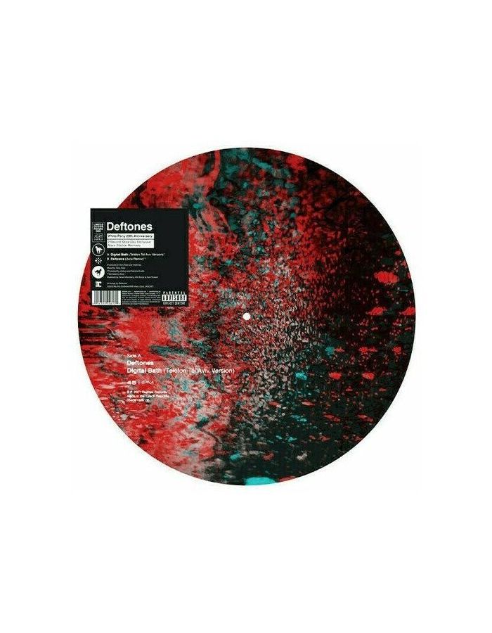 Виниловая пластинка Deftones, Digital Bath/ Feiticeira (V12) (picture) (0054391926135) green day revolution radio vinyl picture disc
