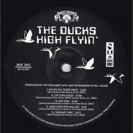 The Ducks - High Flyin' (0093624885061) виниловая пластинка - фото 6