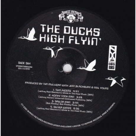 The Ducks - High Flyin' (0093624885061) виниловая пластинка - фото 10