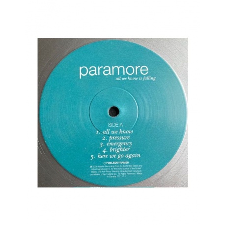0075678645631, Виниловая пластинка Paramore, All We Know Is Falling (coloured) - фото 8
