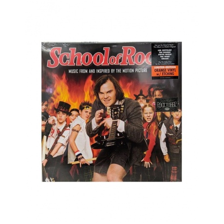 Виниловая пластинка OST, School Of Rock (Various Artists) (coloured) (0603497843473) - фото 2