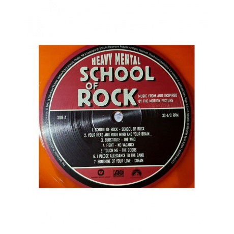 Виниловая пластинка OST, School Of Rock (Various Artists) (coloured) (0603497843473) - фото 7