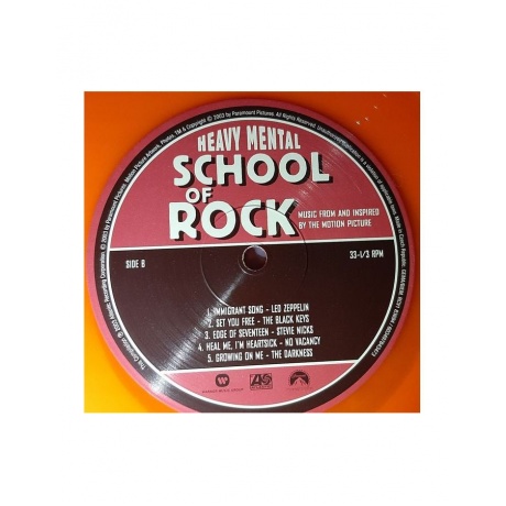 Виниловая пластинка OST, School Of Rock (Various Artists) (coloured) (0603497843473) - фото 8