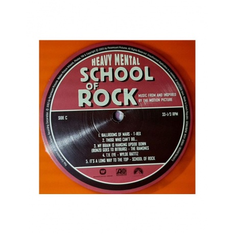 Виниловая пластинка OST, School Of Rock (Various Artists) (coloured) (0603497843473) - фото 9