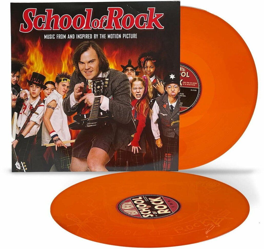 Виниловая пластинка OST, School Of Rock (Various Artists) (coloured) (0603497843473) various artists v a – rock ballads collected coloured translucent red 2 lp