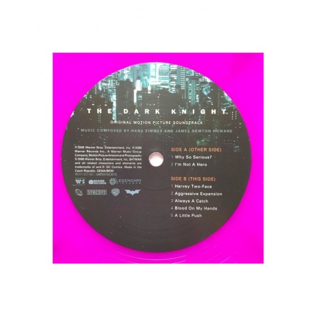 Виниловая пластинка OST, The Dark Knight (Hans Zimmer; James Newton Howard) (0603497843879) - фото 8