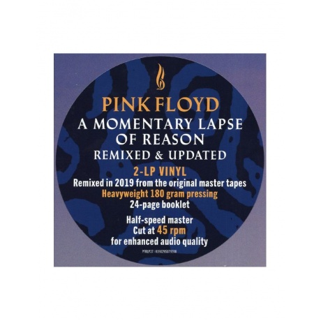 Виниловая пластинка Pink Floyd, A Momentary Lapse Of Reason (Remixed &amp; Updated) (0190295079208) - фото 30