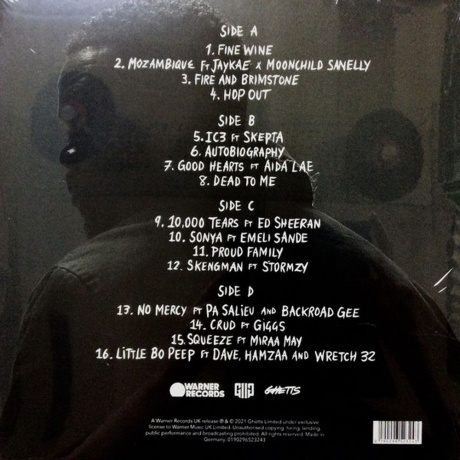 Ghetts - Conflict Of Interest (0190296523243) виниловая пластинка - фото 2