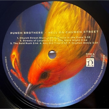 Punch Brothers - Hell On Church Street (0075597912494) виниловая пластинка - фото 3