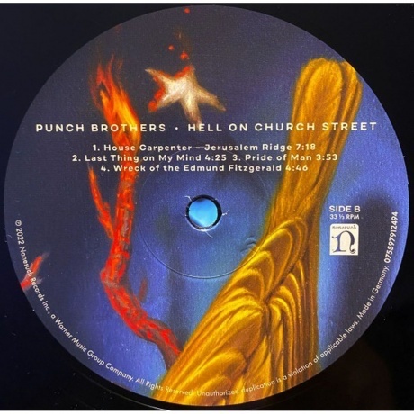 Punch Brothers - Hell On Church Street (0075597912494) виниловая пластинка - фото 4