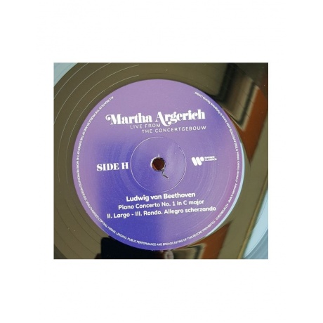 Виниловая пластинка Argerich, Martha, Live From The Concertgebouw 1978-1992 (0190296525124) - фото 4