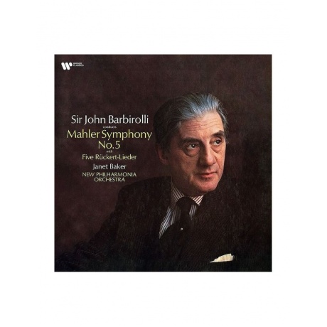 Виниловая пластинка Barbirolli, Sir John, Mahler: Symphony No.5 With Five Ruckert-Lieder (0190296730641) - фото 1