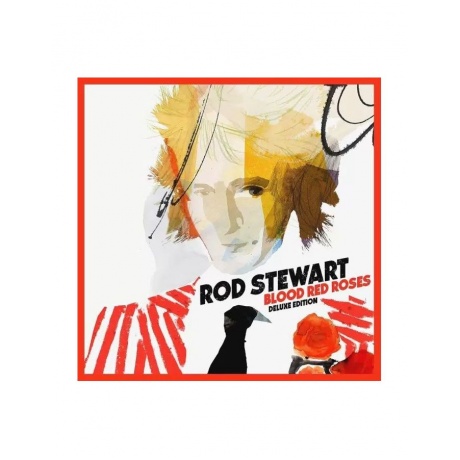 Виниловая пластинка Rod Stewart, Blood Red Roses (0602567909736) отличное состояние - фото 1