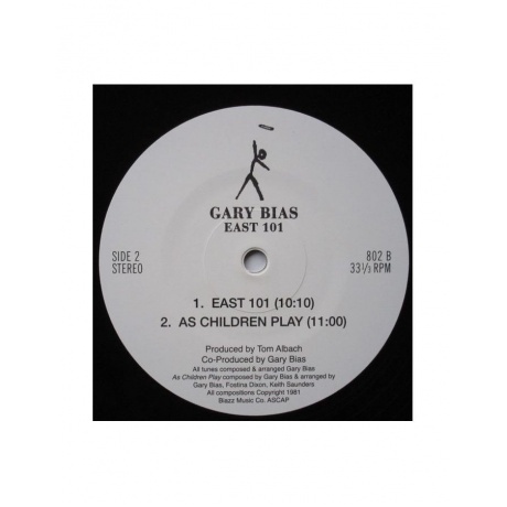 Gary Bias - East 101 (Analogue) (5060149623053) виниловая пластинка - фото 4