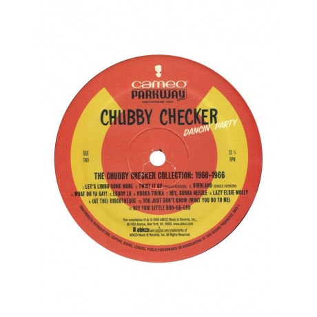 0018771864219, Виниловая пластинкаChecker, Chubby, Dancin' Party: The Collection (1960-1966) - фото 4