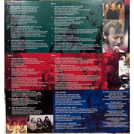 Stills Crosby &amp; Nash - Greatest Hits (0603497830602) виниловая пластинка - фото 4