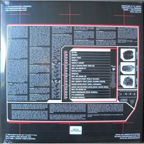 De La Soul - AOI: Bionix  (0810098503051) виниловая пластинка - фото 2