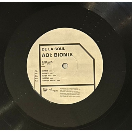 De La Soul - AOI: Bionix  (0810098503051) виниловая пластинка - фото 3