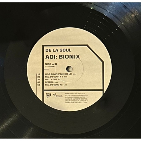 De La Soul - AOI: Bionix  (0810098503051) виниловая пластинка - фото 4