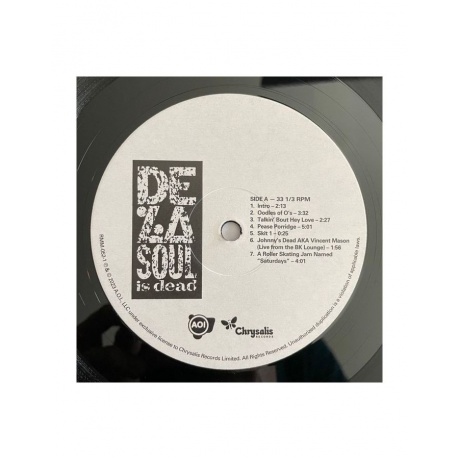 0810098502948, Виниловая пластинкаDe La Soul, De La Soul Is Dead - фото 3