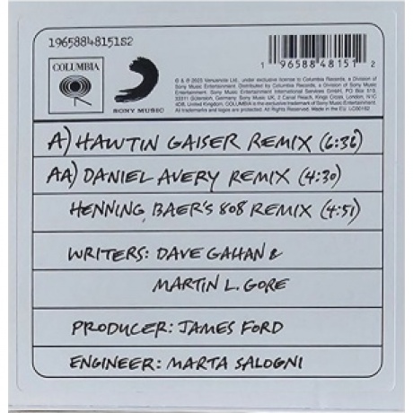 0196588481512, Depeche Mode, Wagging Tongue (Remixes) (V12) виниловая пластинка - фото 6