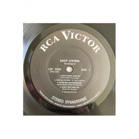 Paul Desmond - Easy Living (Analogue) (4260019715661) виниловая пластинка - фото 3