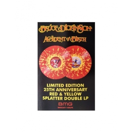 Bruce Dickinson - Accident Of Birth (coloured) (4050538783254) виниловая пластинка - фото 14