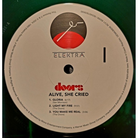 Doors - Alive She Cried (Lp Lim.Ed.Emerald Vinyl) (0603497829095) виниловая пластинка - фото 3