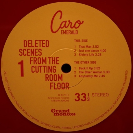 Caro Emerald - Deleted Scenes From The Cutting Room Floor (coloured) (8717092005333) виниловая пластинка - фото 5
