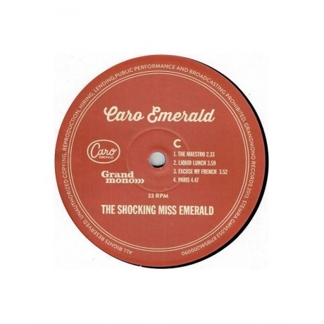 Caro Emerald - The Shocking Miss Emerald (8718546200090) виниловая пластинка - фото 12