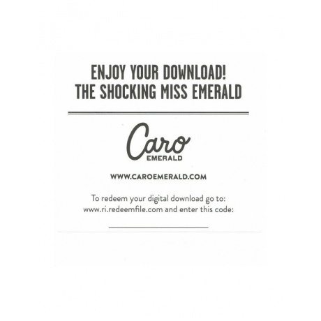 Caro Emerald - The Shocking Miss Emerald (8718546200090) виниловая пластинка - фото 14