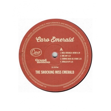 Caro Emerald - The Shocking Miss Emerald (8718546200090) виниловая пластинка - фото 10