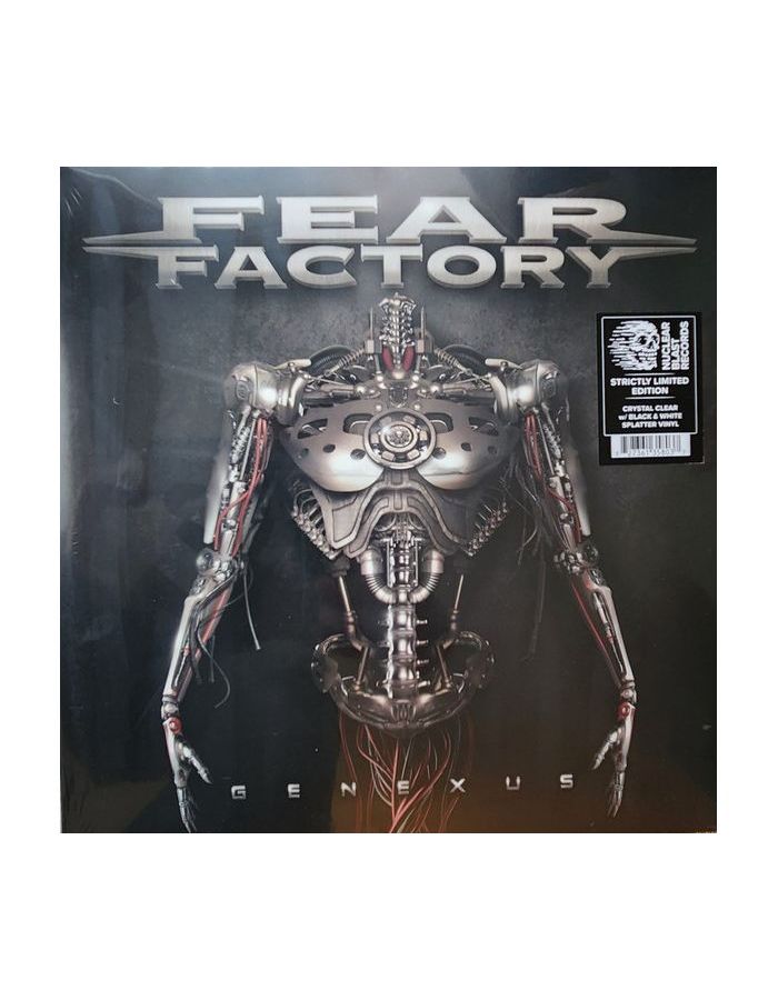 0727361358037, Виниловая пластинкаFear Factory, Genexus (coloured) fear factory – aggression continuum cd