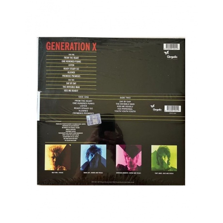 0810098500449, Виниловая пластинкаGeneration X, Generation X (coloured) - фото 2