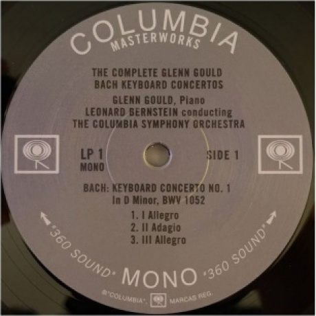 Glenn Gould - Bach: Keyboard Concertos Nos. 1-5 &amp; 7/ Beethoven Concerto No.1 (Box) (Analogue) (4260019714497) виниловая пластинка - фото 5