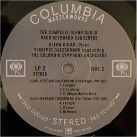 Glenn Gould - Bach: Keyboard Concertos Nos. 1-5 &amp; 7/ Beethoven Concerto No.1 (Box) (Analogue) (4260019714497) виниловая пластинка - фото 8