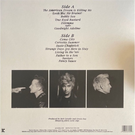 Green Day - Saviors (0093624870692) виниловая пластинка - фото 2