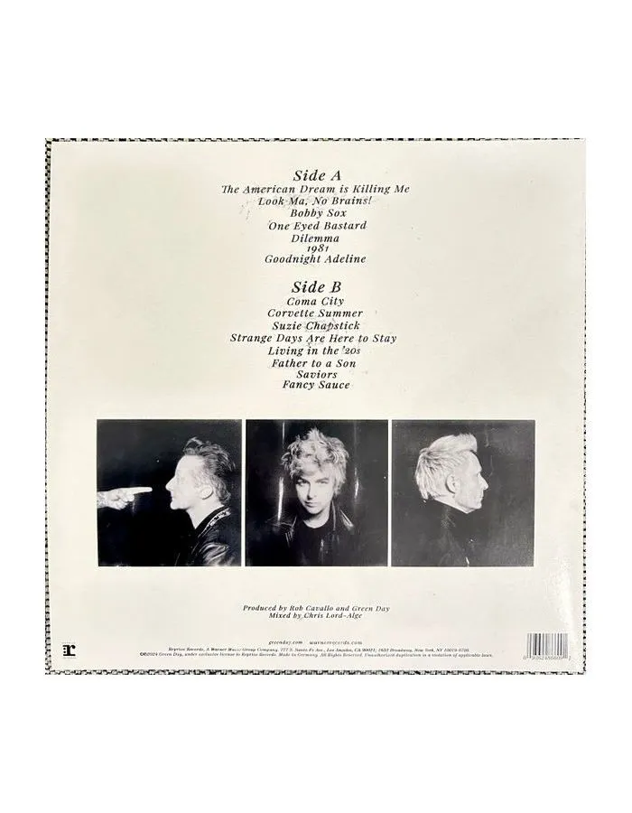 0093624866091, Виниловая пластинкаGreen Day, Saviors - deluxe - фото 3