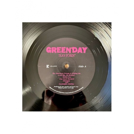 0093624866091, Виниловая пластинкаGreen Day, Saviors - deluxe - фото 4