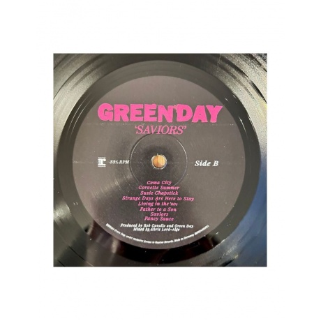 0093624866091, Виниловая пластинкаGreen Day, Saviors - deluxe - фото 5