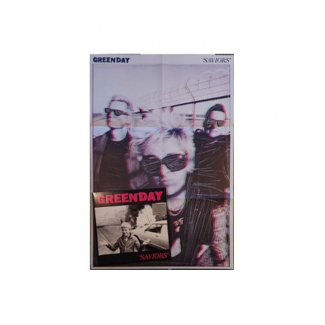 0093624866091, Виниловая пластинкаGreen Day, Saviors - deluxe - фото 9