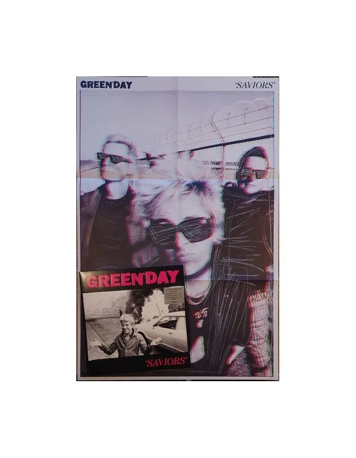 0093624866091, Виниловая пластинкаGreen Day, Saviors - deluxe - фото 9